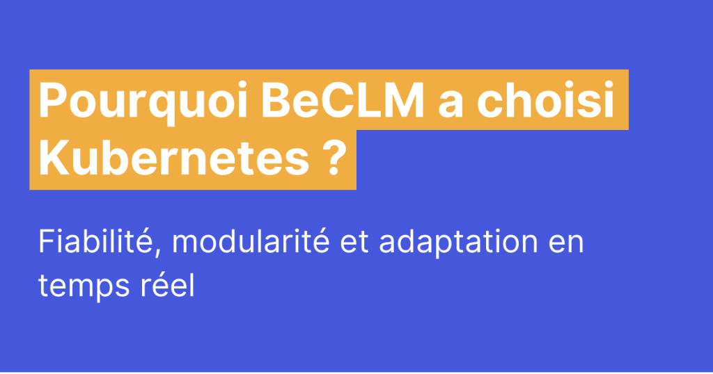 kubernetes beclm