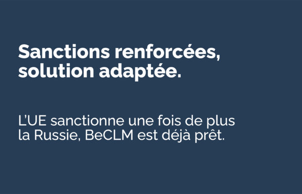 -Sanctions UE : BeCLM intègre le 17e paquet sans délai