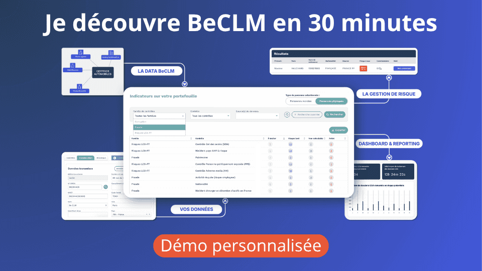 demande de démo du logiciel LCB-FT BeCLM