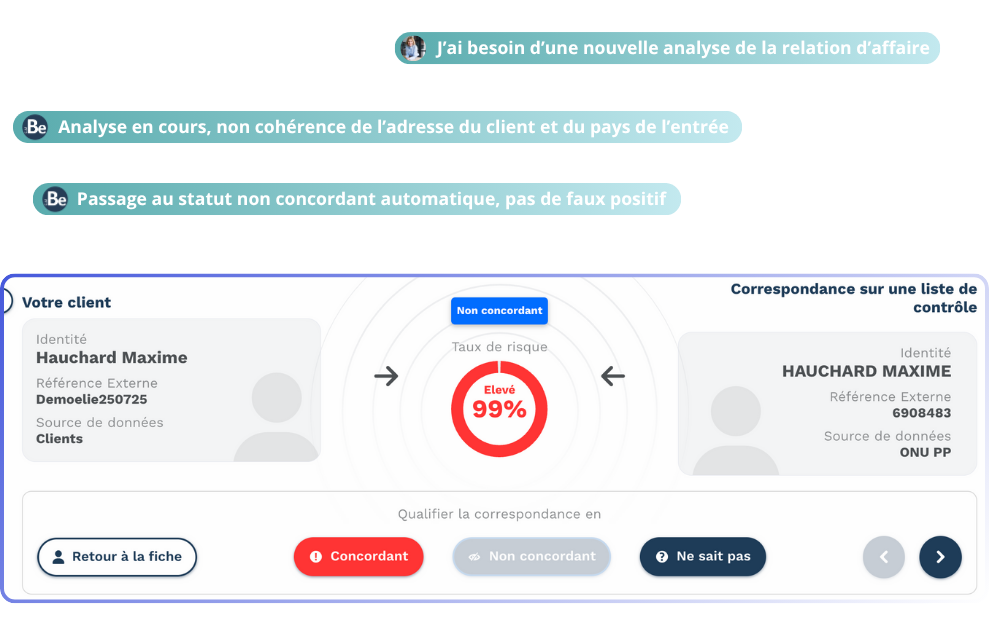 fonctionnement double run avec commentaires ia